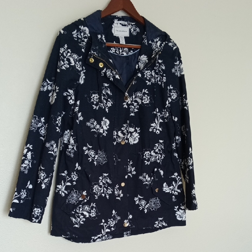Charter Club water resistant lined Jacket.  Size Medium.